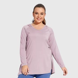 LACENSPORT -  Charlotte Sport Long Sleeve T-Shirt Big Size Kaos Baju Olahraga Jumbo Wanita Lengan Panjang Polos